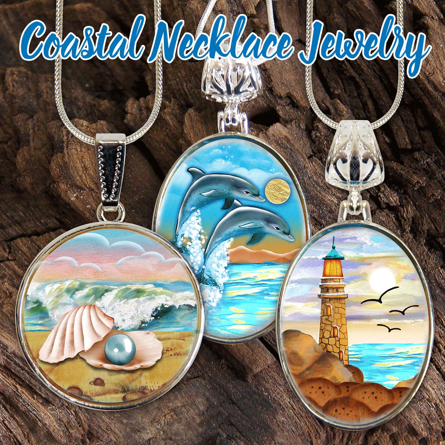 Turtle Pendant Silver-Plated Mother of Pearl Jewelry Pendant Necklace - 44053