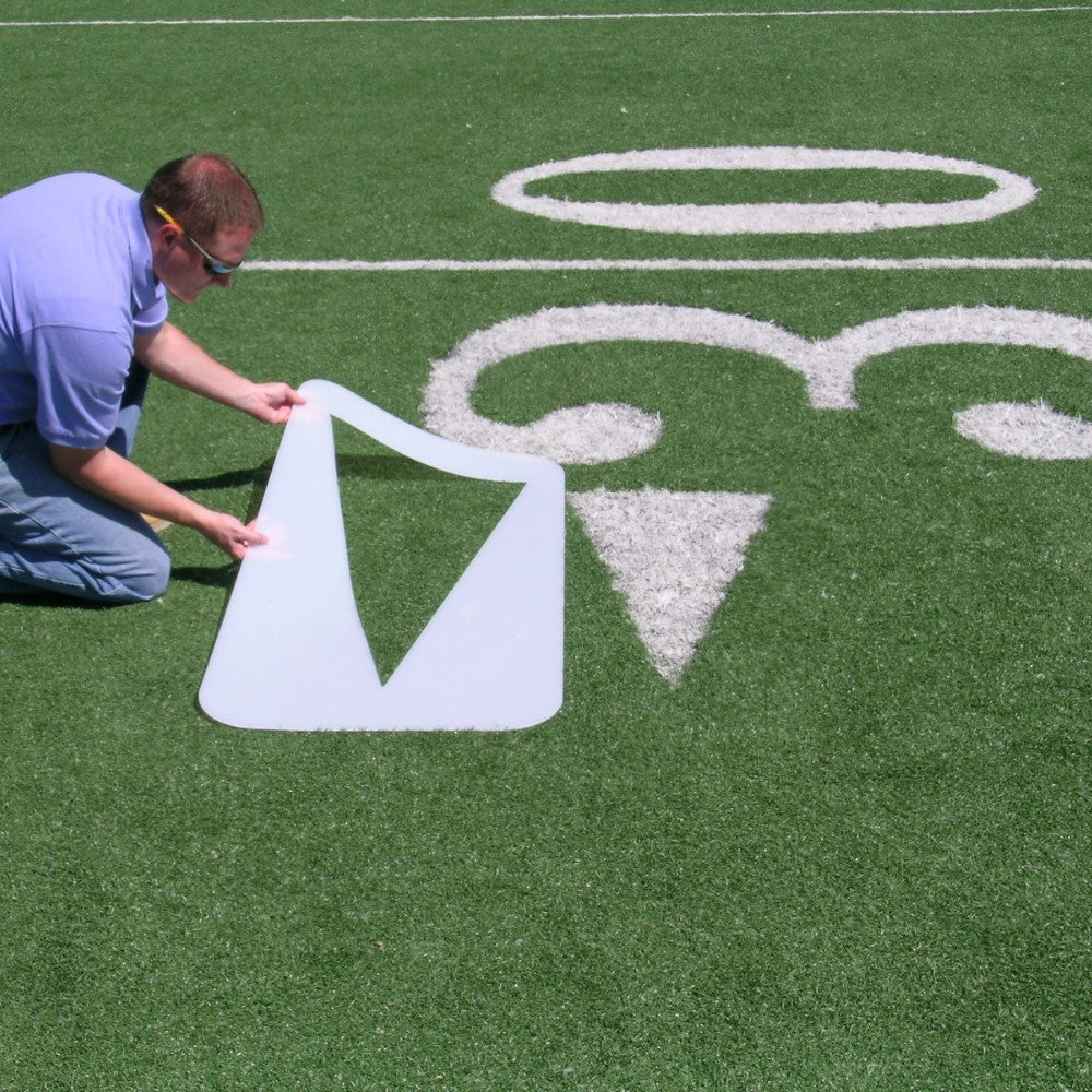 NewStripe Football Field Number Stencil Kit