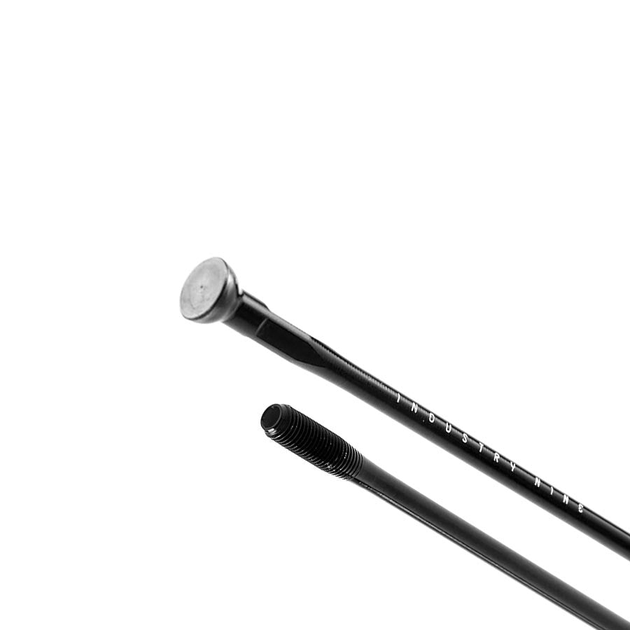 Industry Nine I9 Aluminum Black Spokes 0.114-0.106 Length: 300