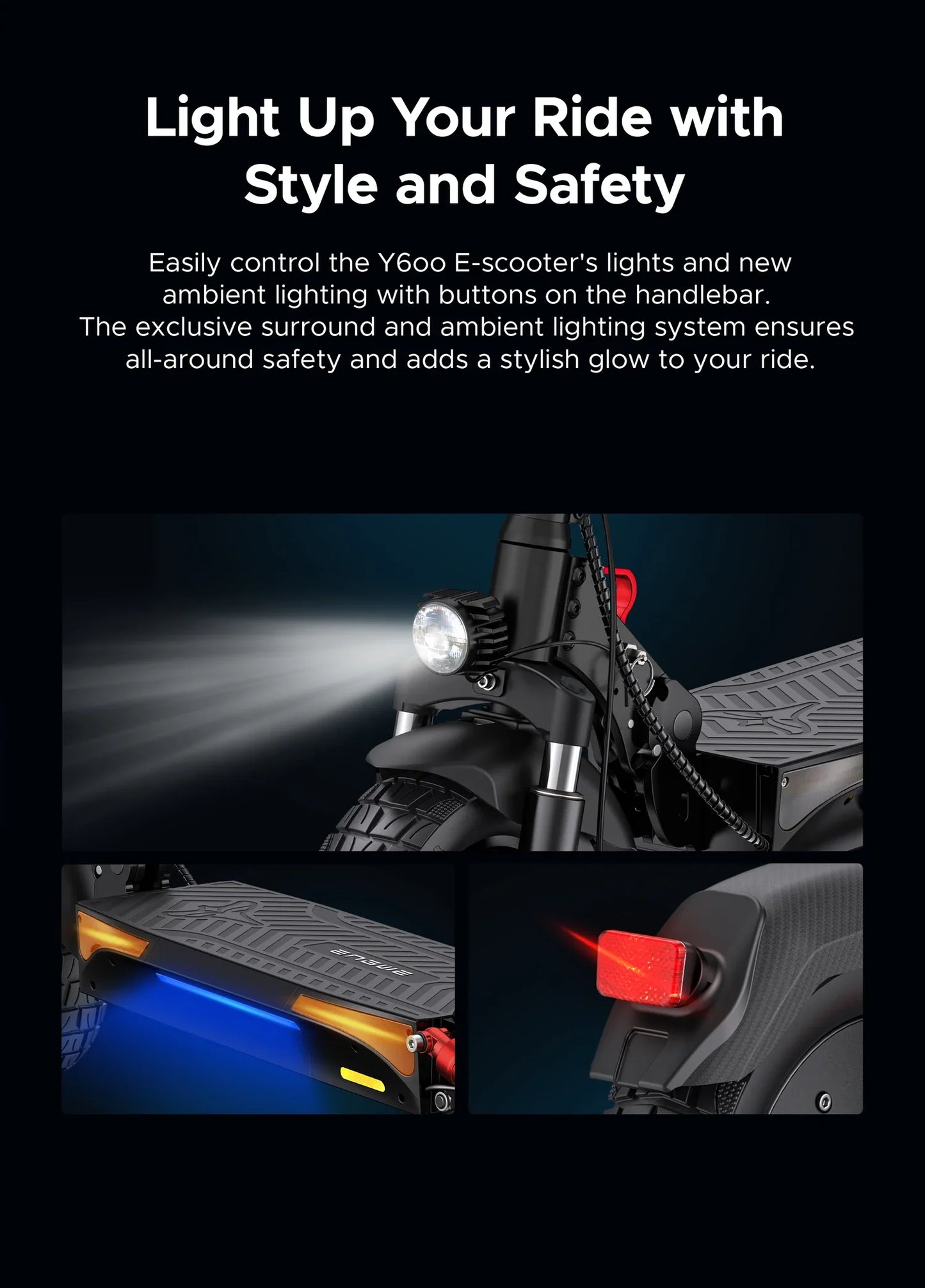ENGWE Y600 Foldable Electric Scooter