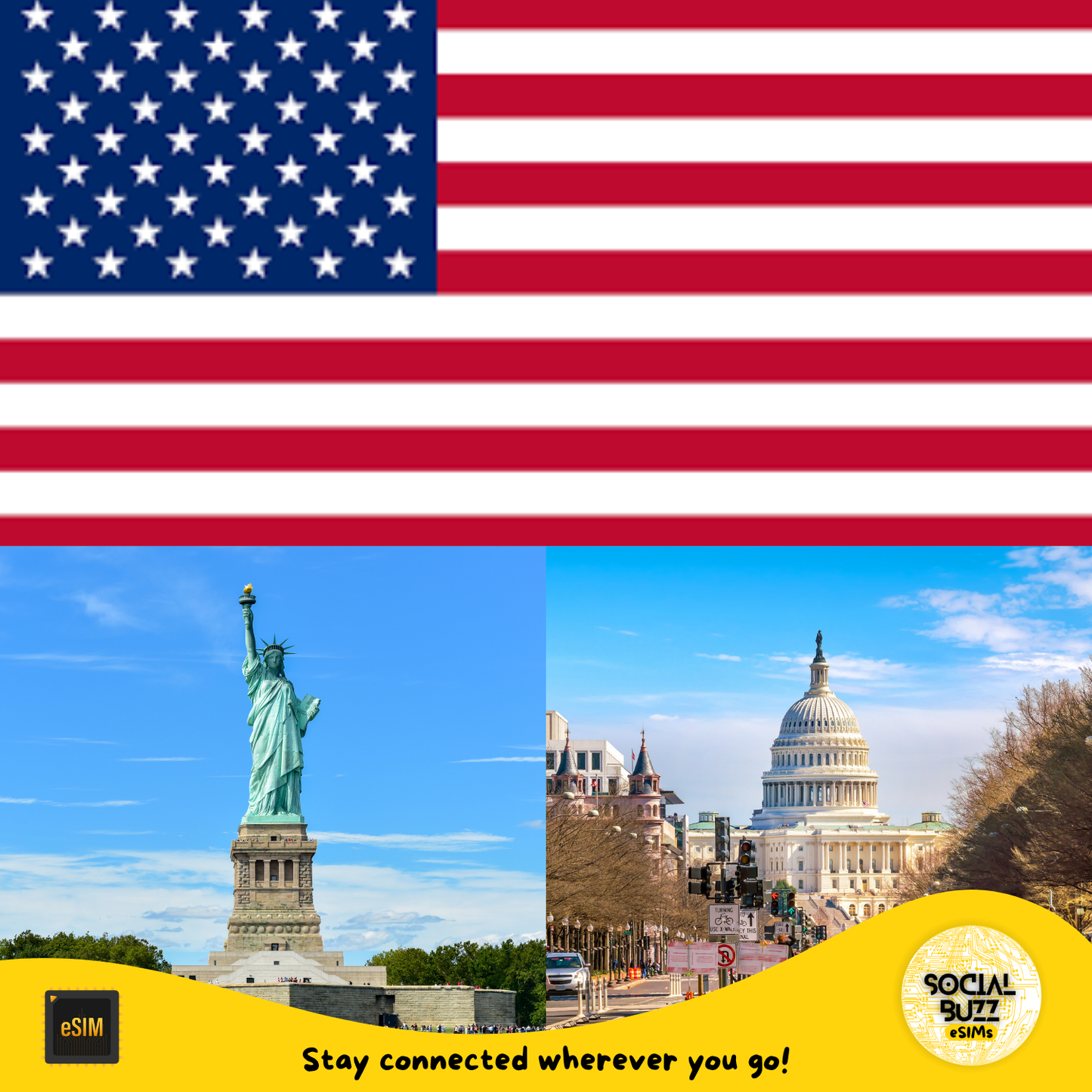 United States eSIM Internet Data Plan