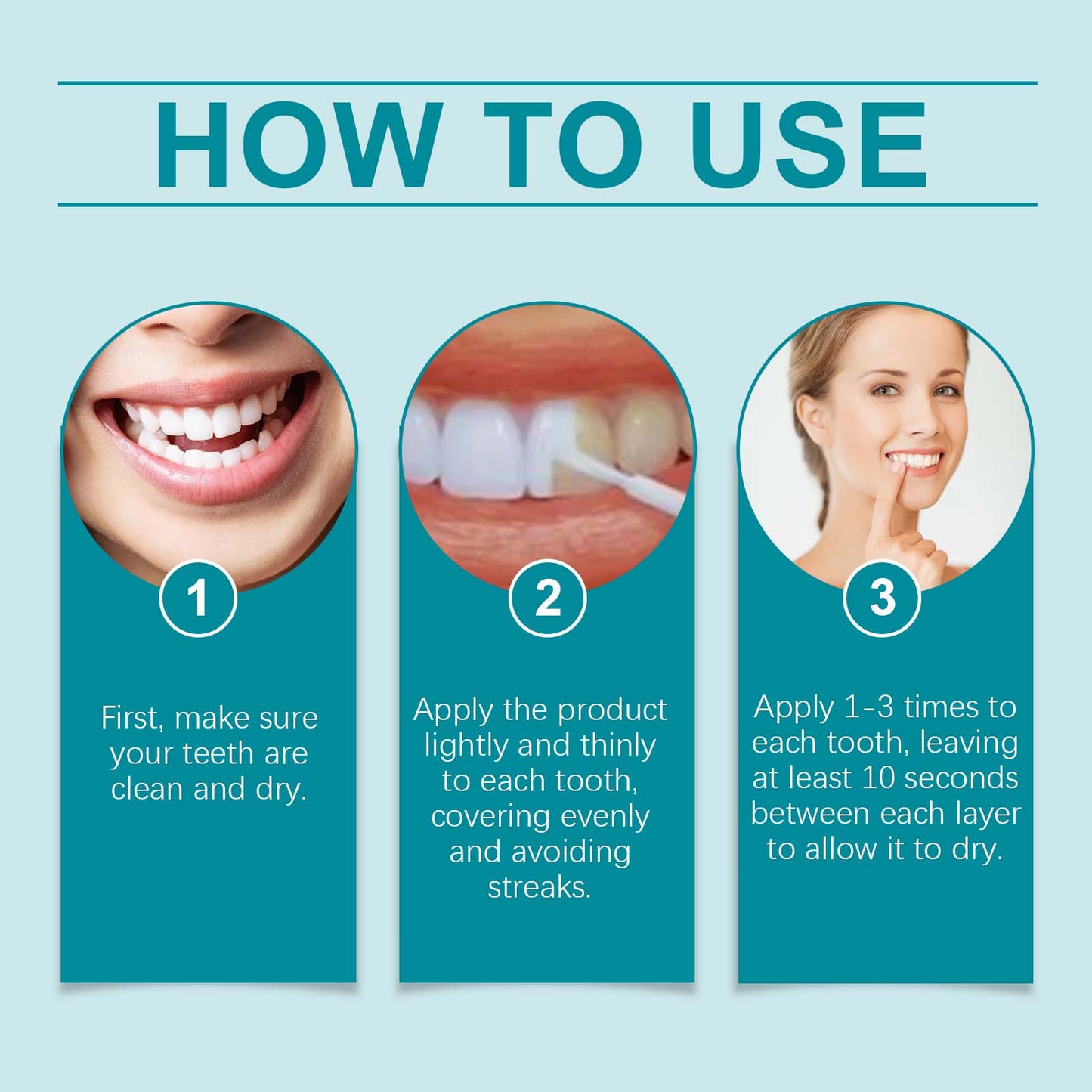 Instant Tooth Whitening Tooth Paint, Bright Teeth Clean Tartar Very Well Tooth Dirt Teeth Yellow Gentle Lasting And Fresh Smell