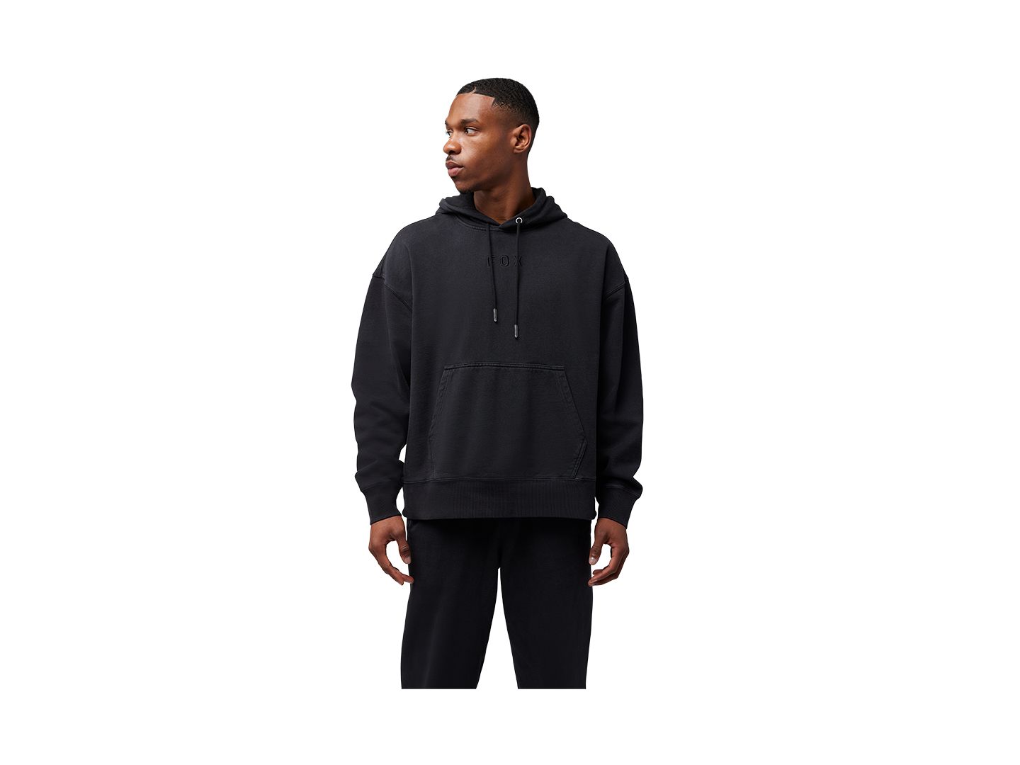 Fox Racing 25 Wordmark Hoodie Large Black Shirt