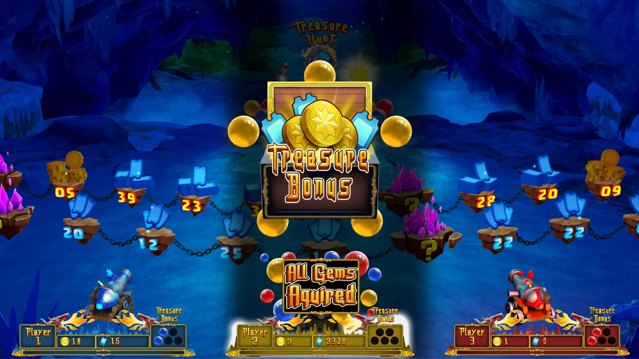 LAI Games Dragon’s Bane Coin Pusher Arcade Game with 3 Players
