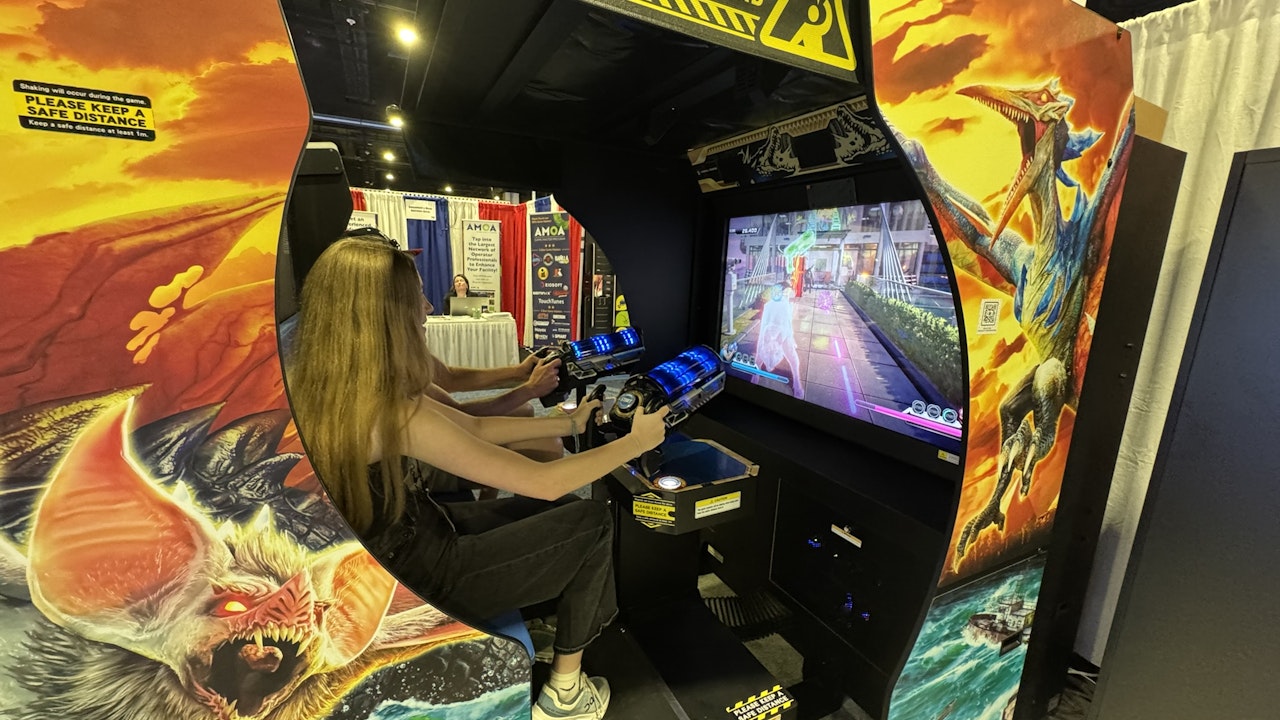 LAI Games Kaiju Rampage Arcade Game Machine