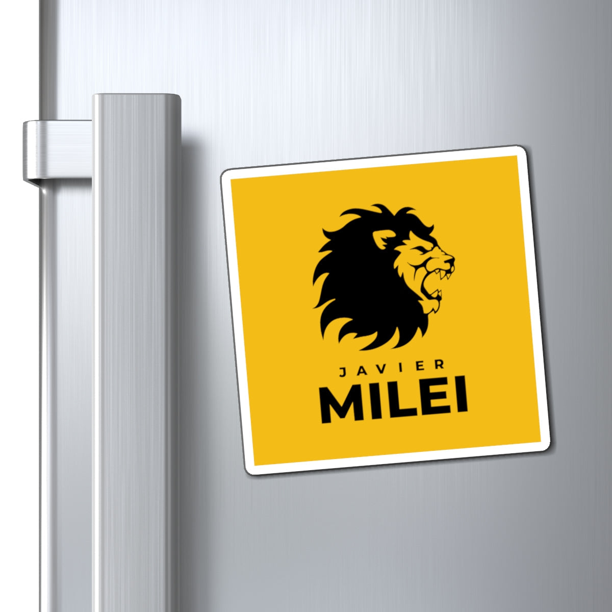 Javier Milei "Freedom Roar" Lion of Argentina Magnet - 4LibertyShop.com