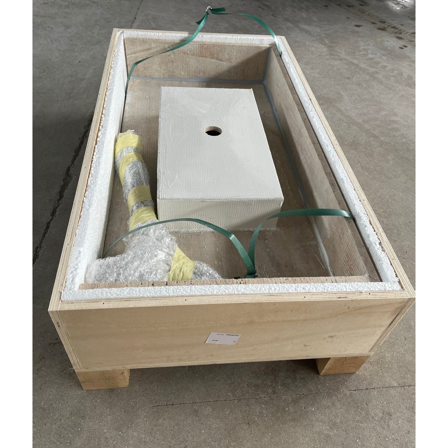 HANDCRAFTED CUSTOM TRAVERTINE SINK (TR-072)