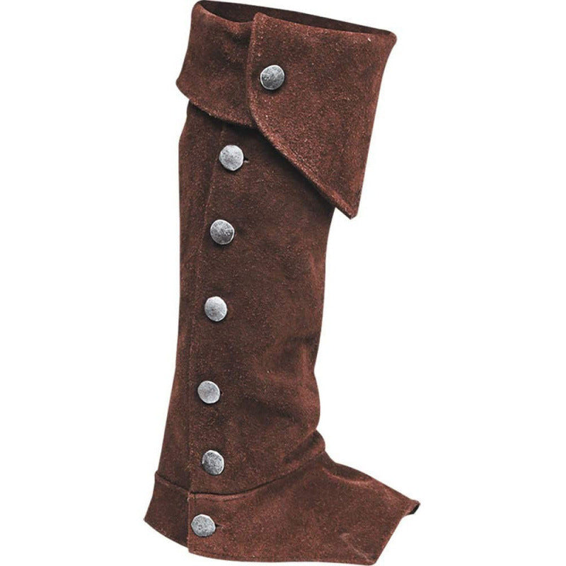 Men's Fashionable And Versatile Boot Covers With Buckles