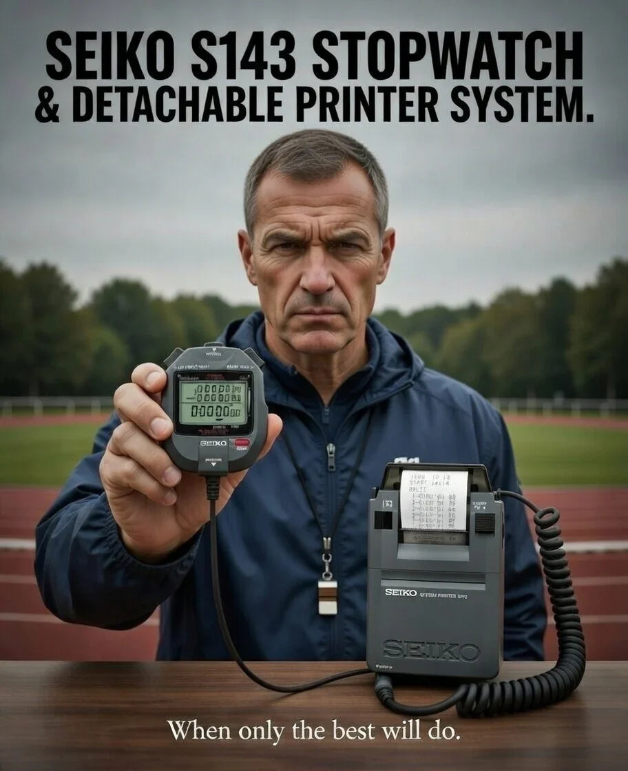SEIKO S143 - 300 Lap Memory with Printer Set