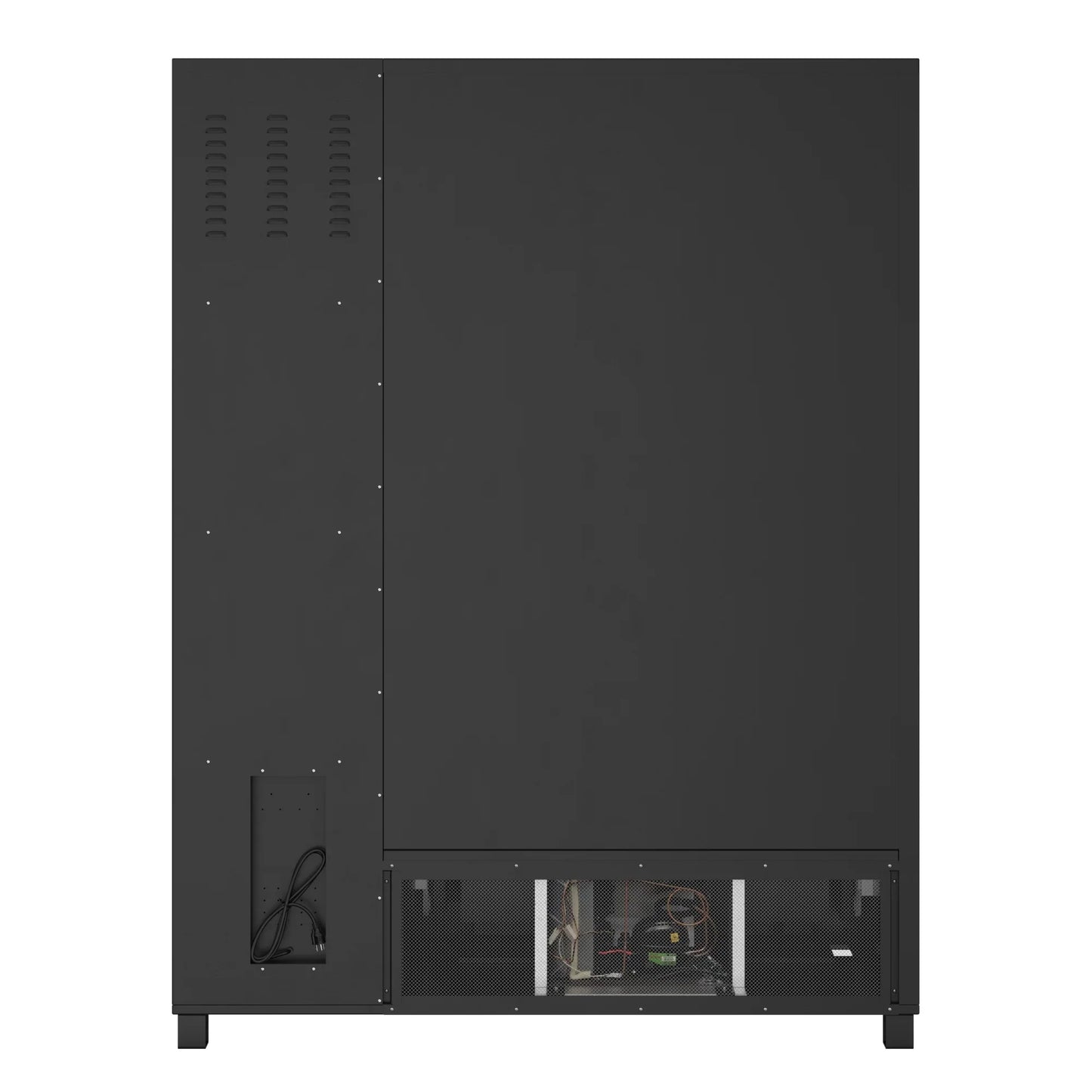Kool More Snack Vending Machine with 21.5 Inch Touch Display, 66 Slots and Elevator-Lift Dispensing System, Refrigerated, Wifi and 4G Connectivity in Black