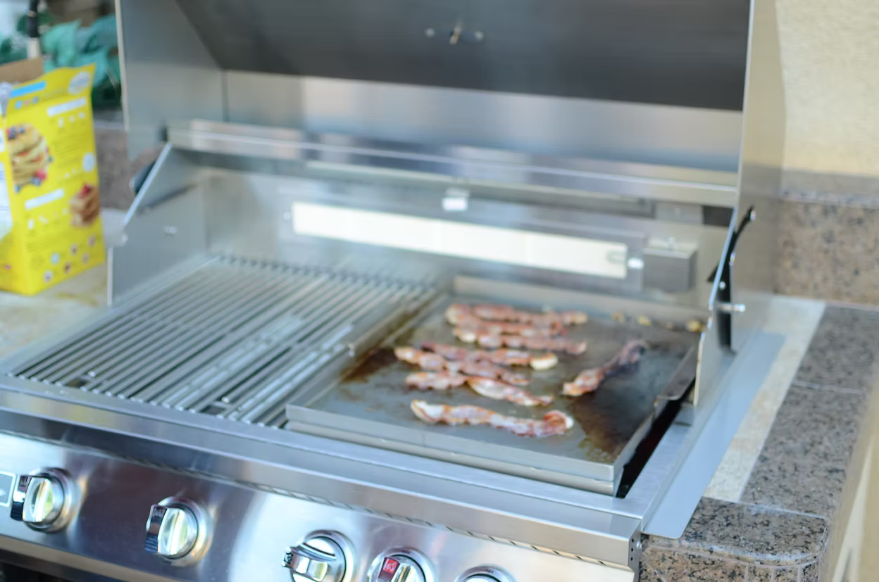 BBQ Grill Griddle Plate Insert