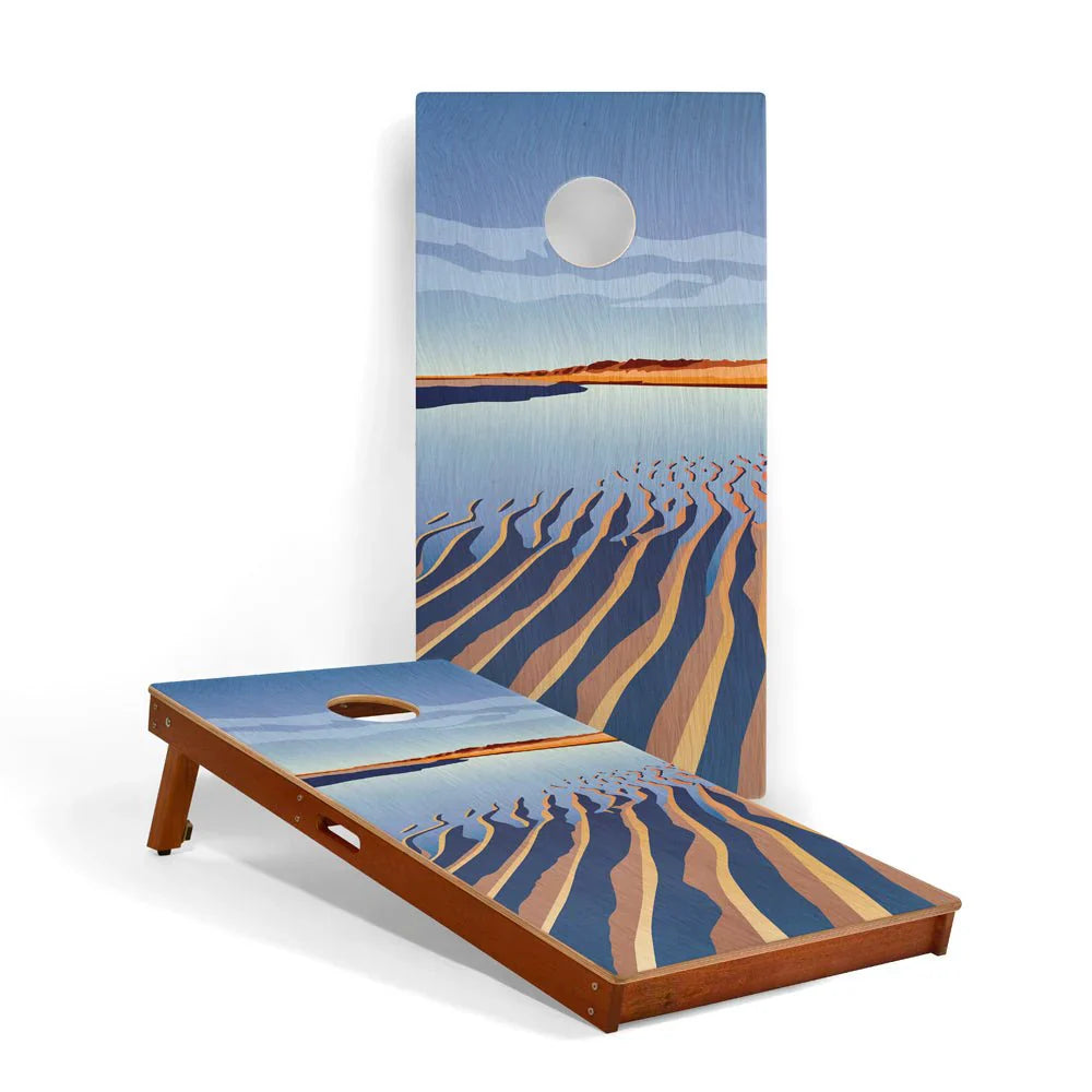 Elakai Cape Cod National Park Mahogany Pathfinder Cornhole Boards