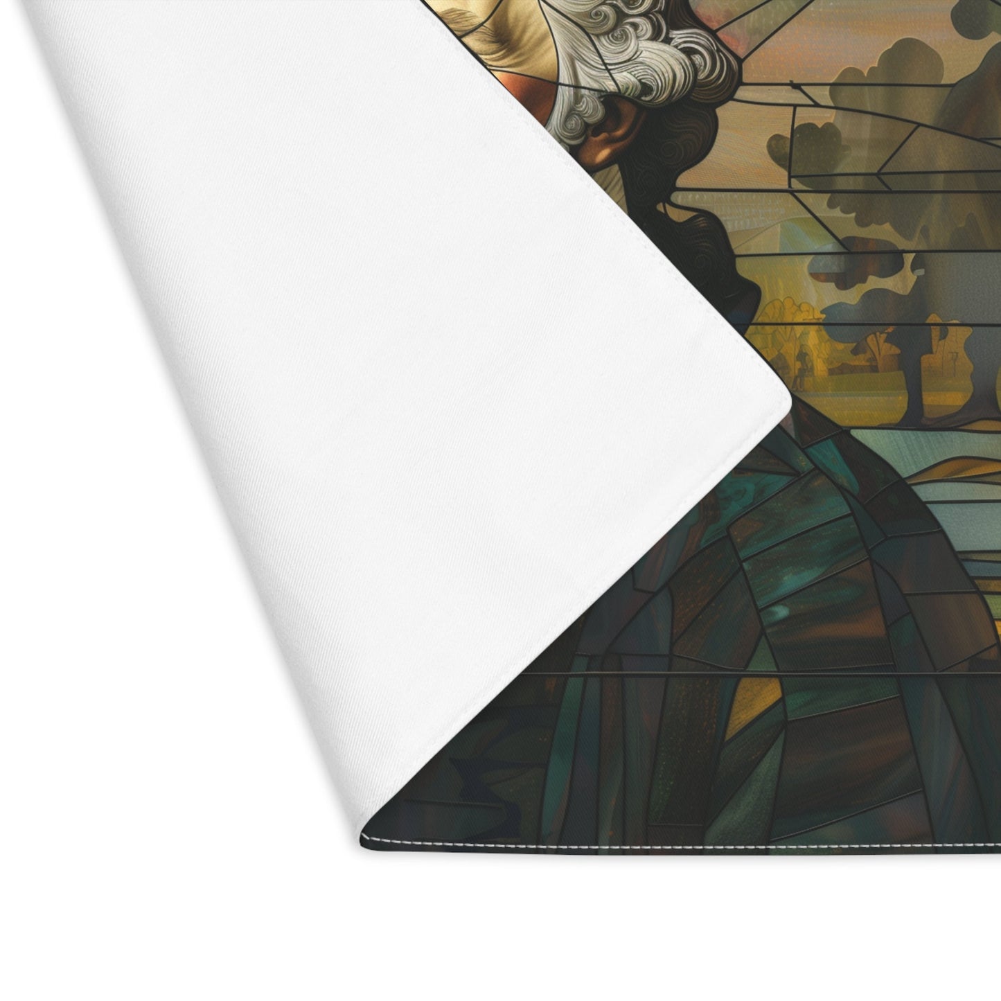 Stained Glass George Washington Placemat, 1pc