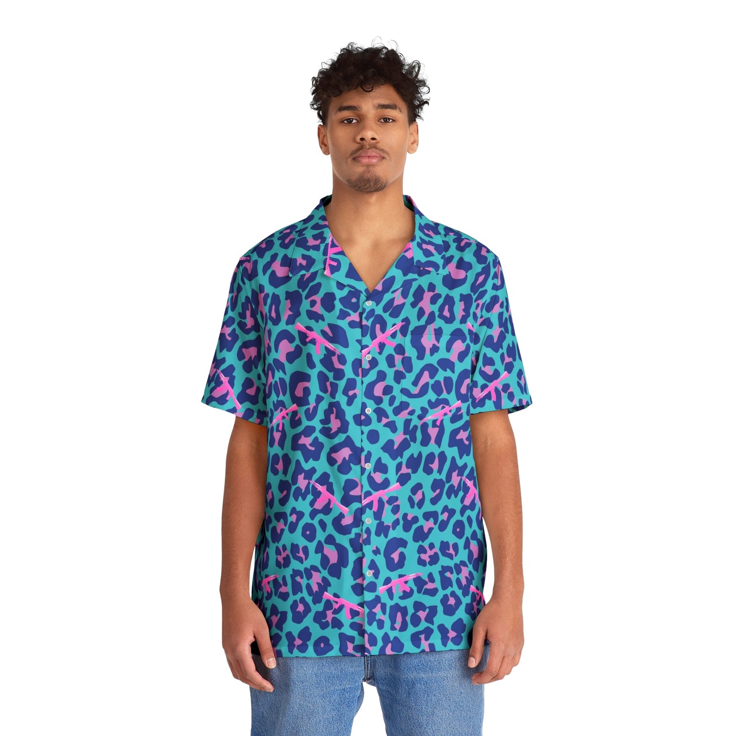 Liberty Retro Electric AK47 Aloha Shirt