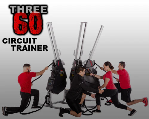 Marpo Fitness VMX Three60 Resistance Rope Trainer - Triple Station