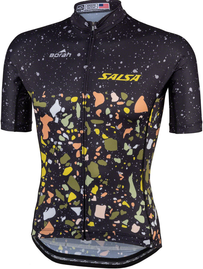 Salsa Men's Terrazzo Aero Jersey - X-Large Black
