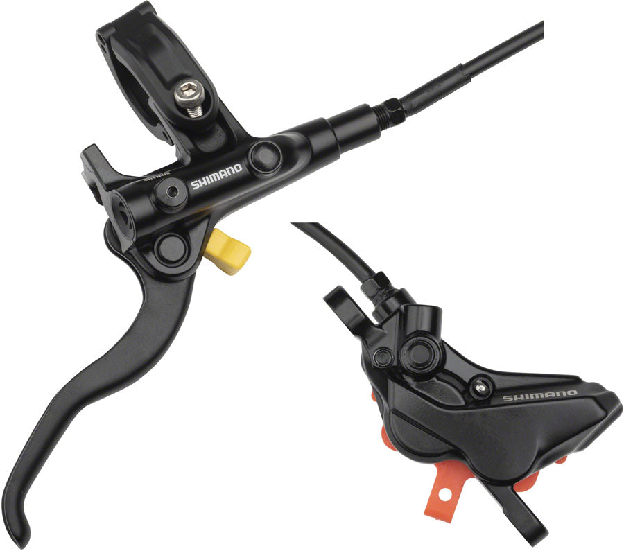 Shimano Deore BL-M4100/BR-MT420 Disc Brake Lever - Rear Hydraulic Resin Pads Gray