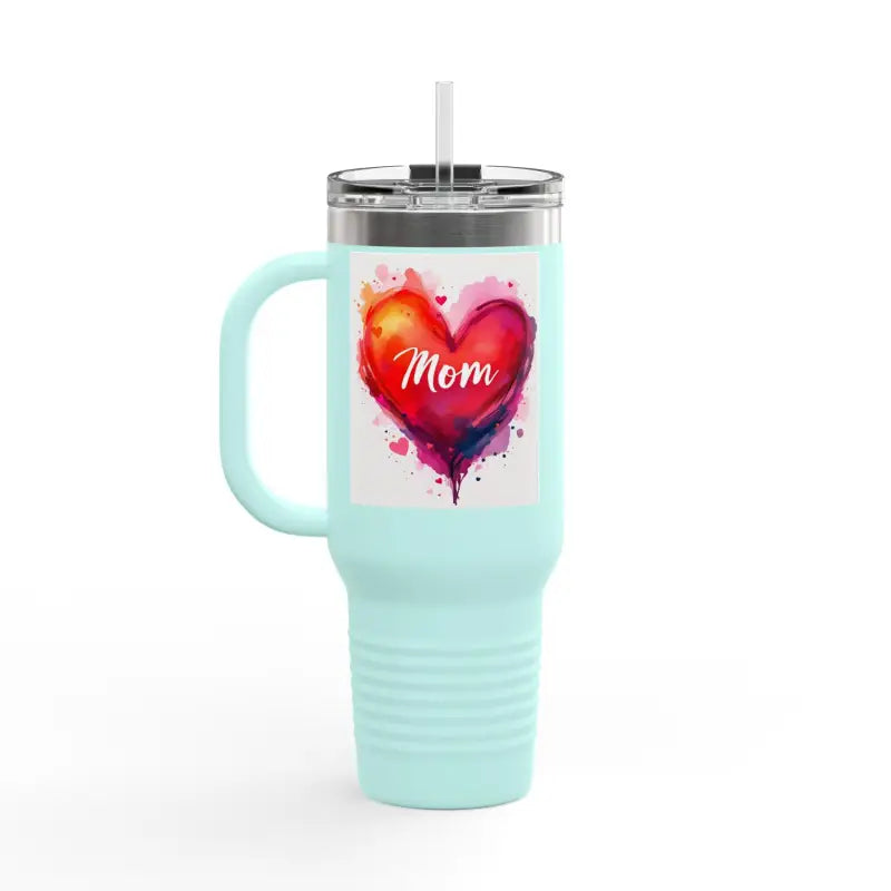 Ocean State Styles Travel Mug 40oz Heart Design Unisex
