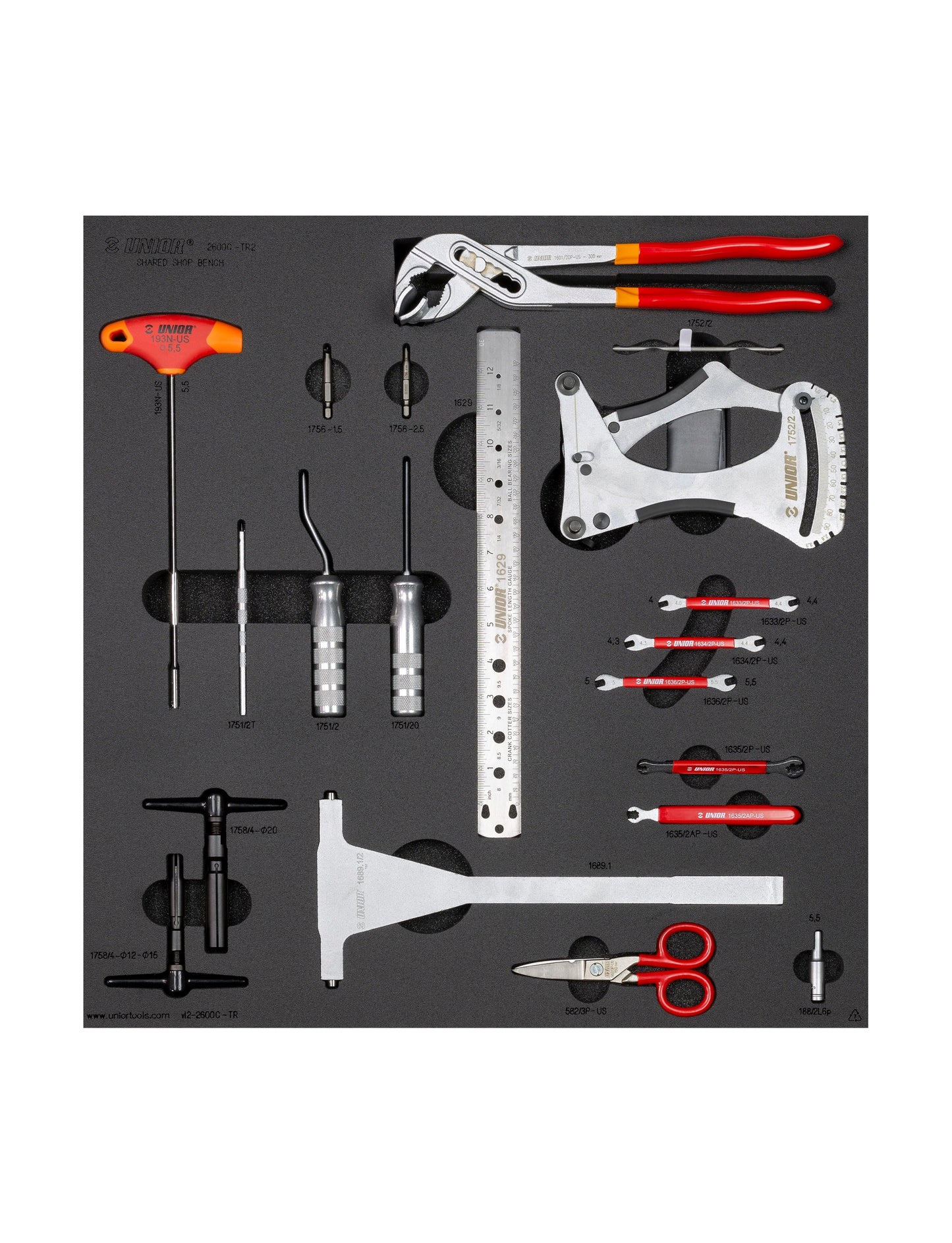 Unior Shared Drawer 2 V3 Black Tool