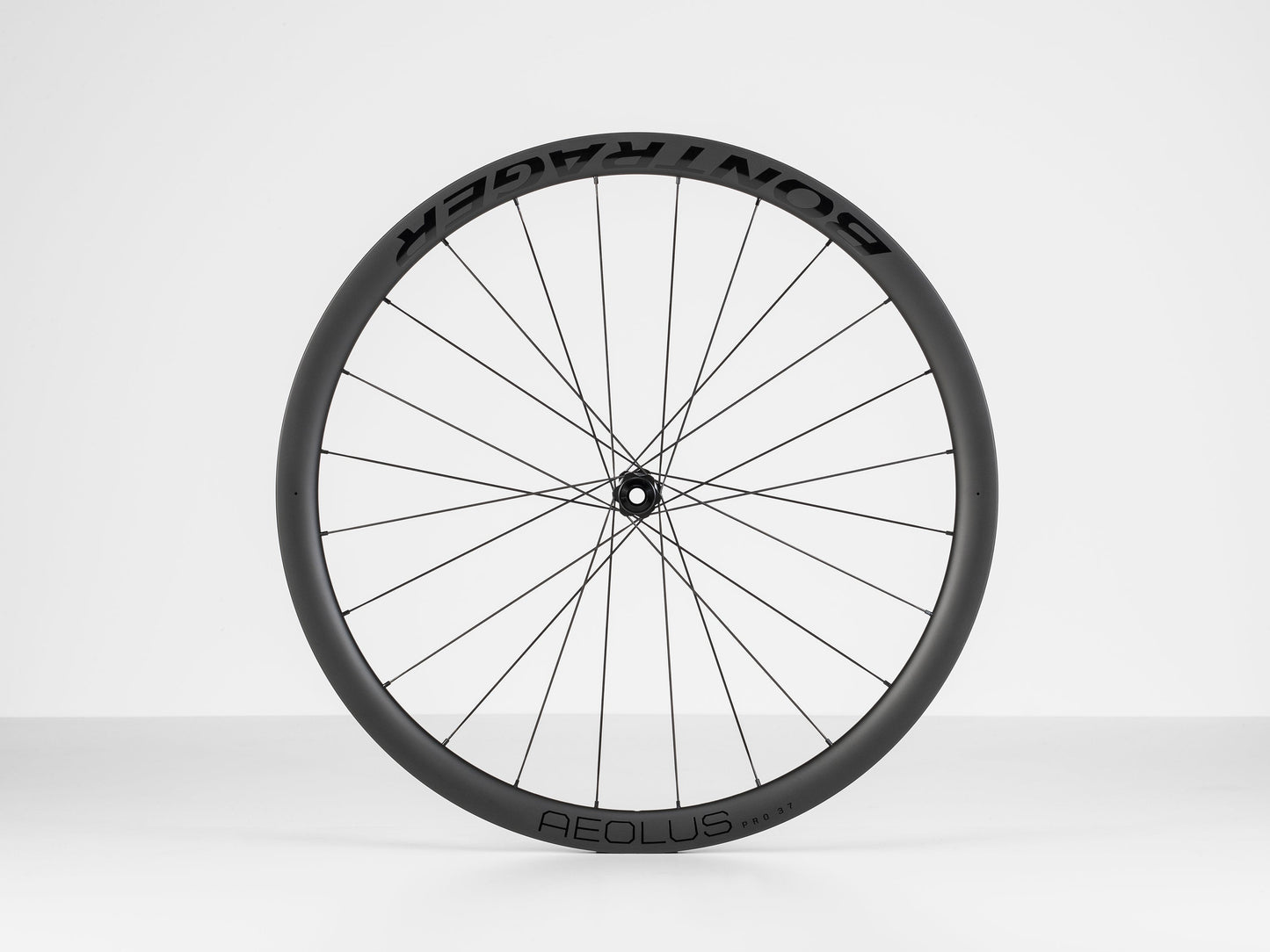 Wheel Front Bontrager AeolusPro37 Disc TLR 100 700 24H Black