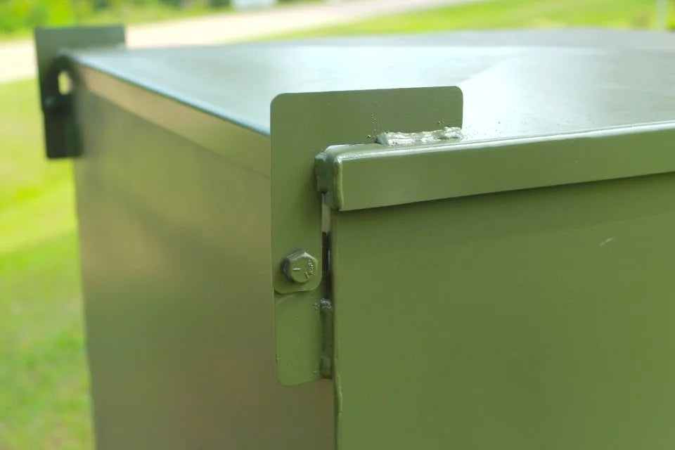 Steel Outdoors 500 LB Capacity Tank Automatic Spin Feeder