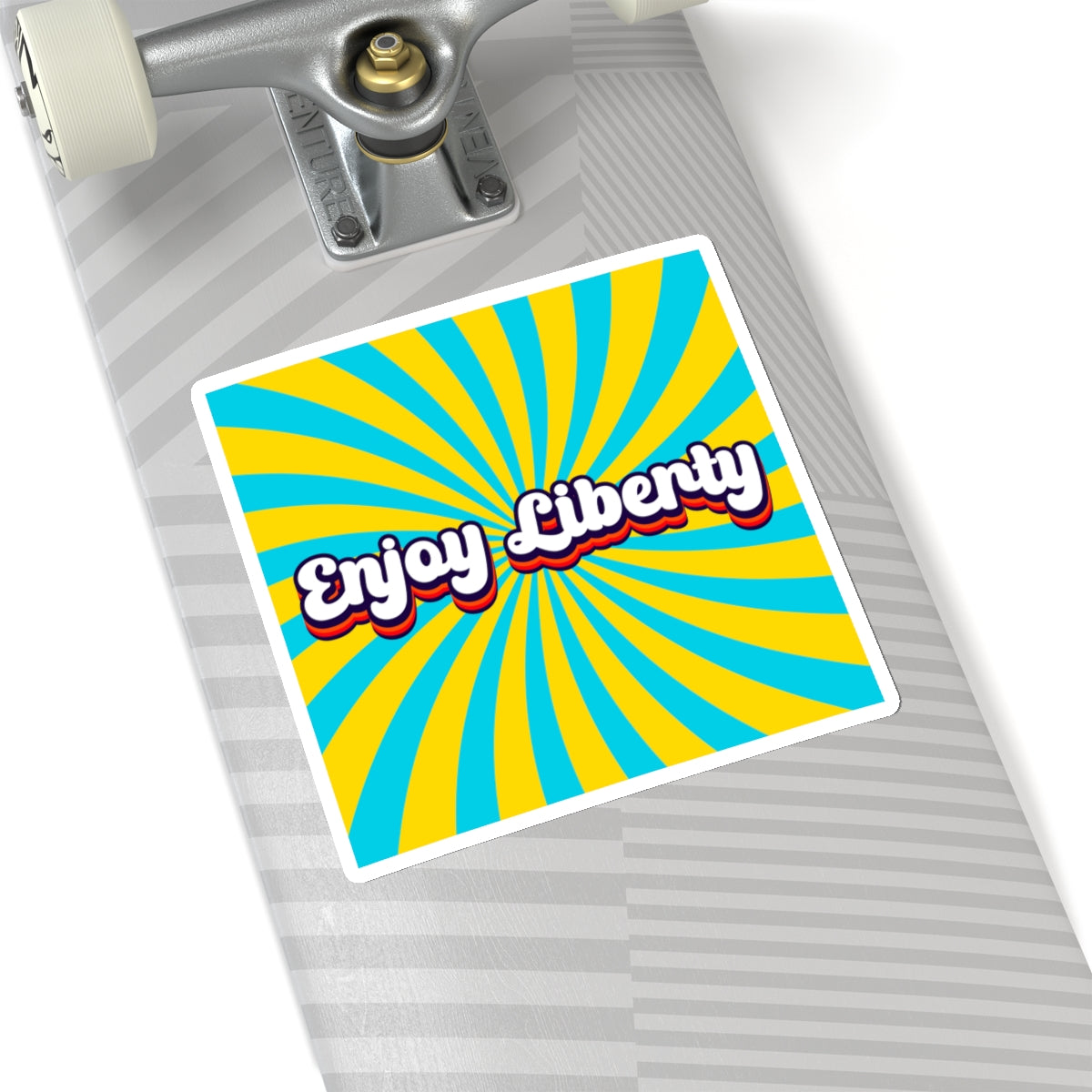 Enjoy Liberty Kiss-Cut Stickers