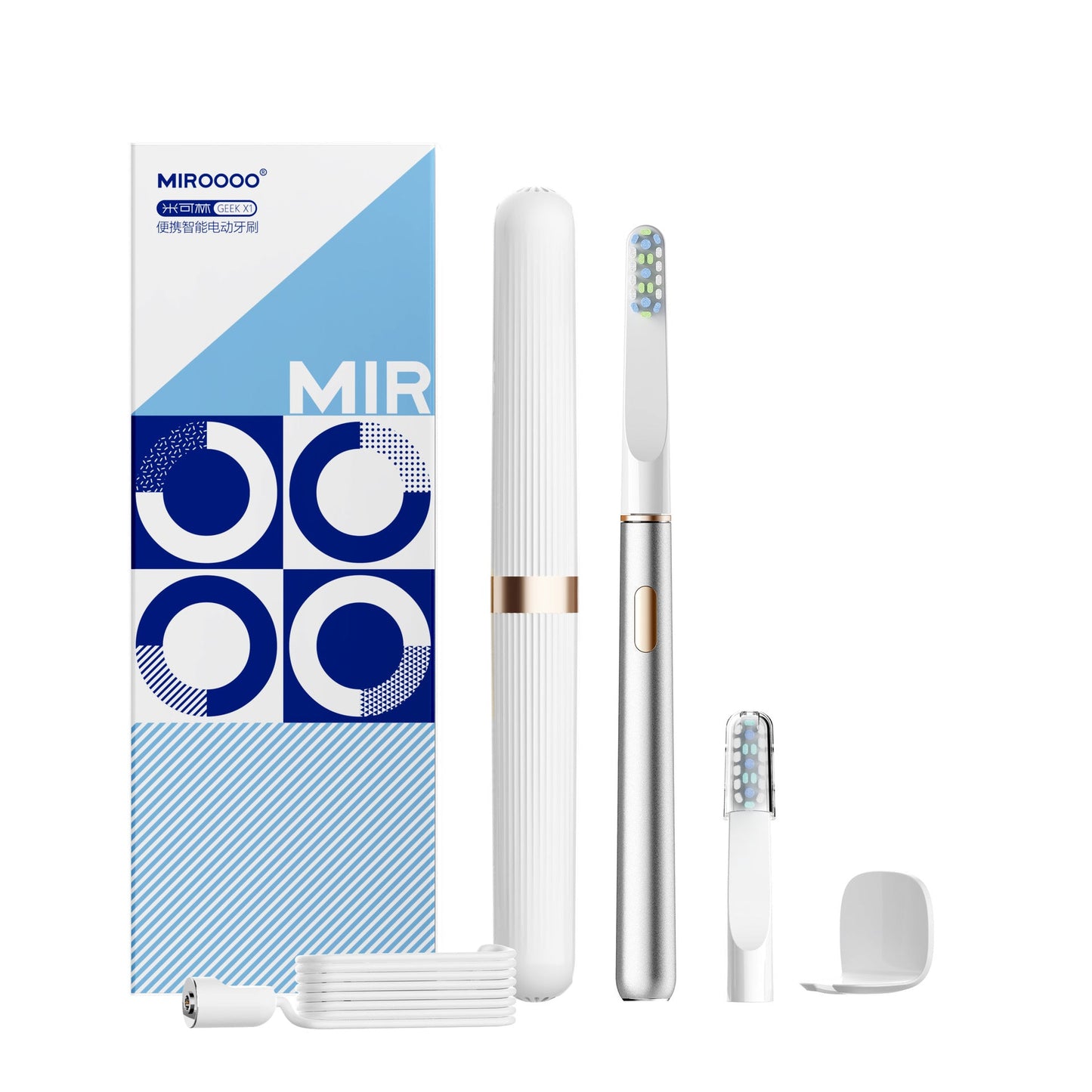 Soundwave electric toothbrush intelligent vibration magnetic charging electric toothbrush