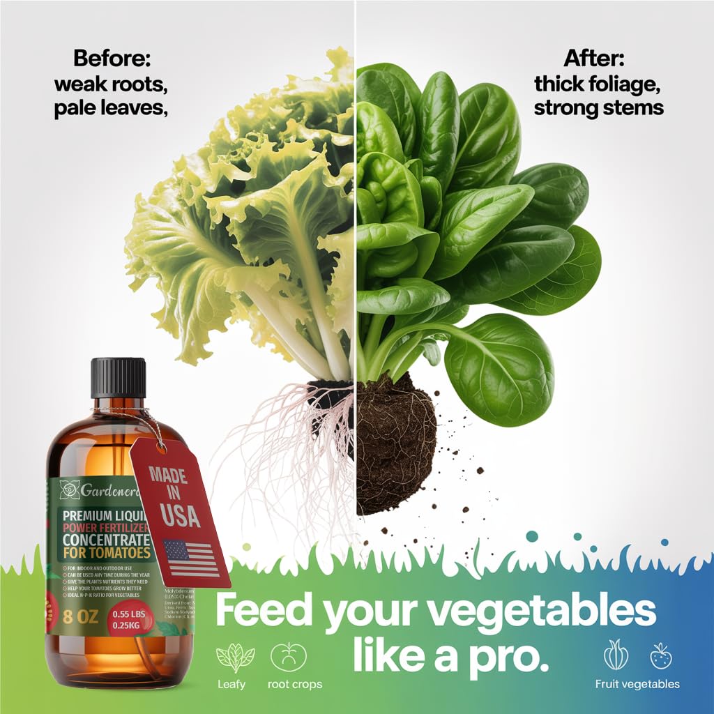 Liquid Power Cabbage Fertilizer Spray โ Ready-to-Use Liquid Plant Food Mist for Cabbage โ Premixed, Easy Application โ Fast-Acting Formula for Growth, Roots & Yield โ Indoor & Outdoor Use โ 8 oz