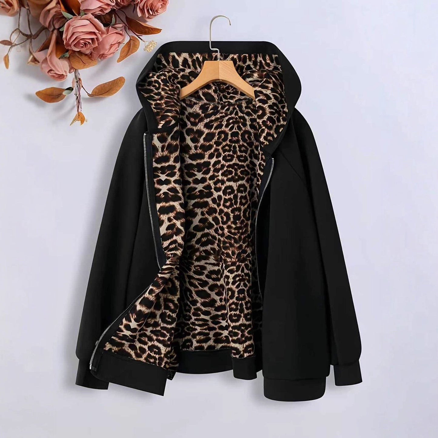 Europe And US Cross-Border Amazon Autumn New Leopard Print