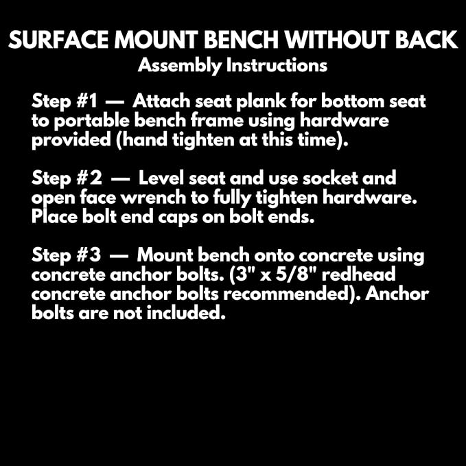 Coated Outdoor Furniture Heavy-Duty Outdoor Bench Thermoplastic Coated, Expanded Metal, Commercial-Grade Seating, Made in America (Surface Without Back, 8 Ft, Light Blue)