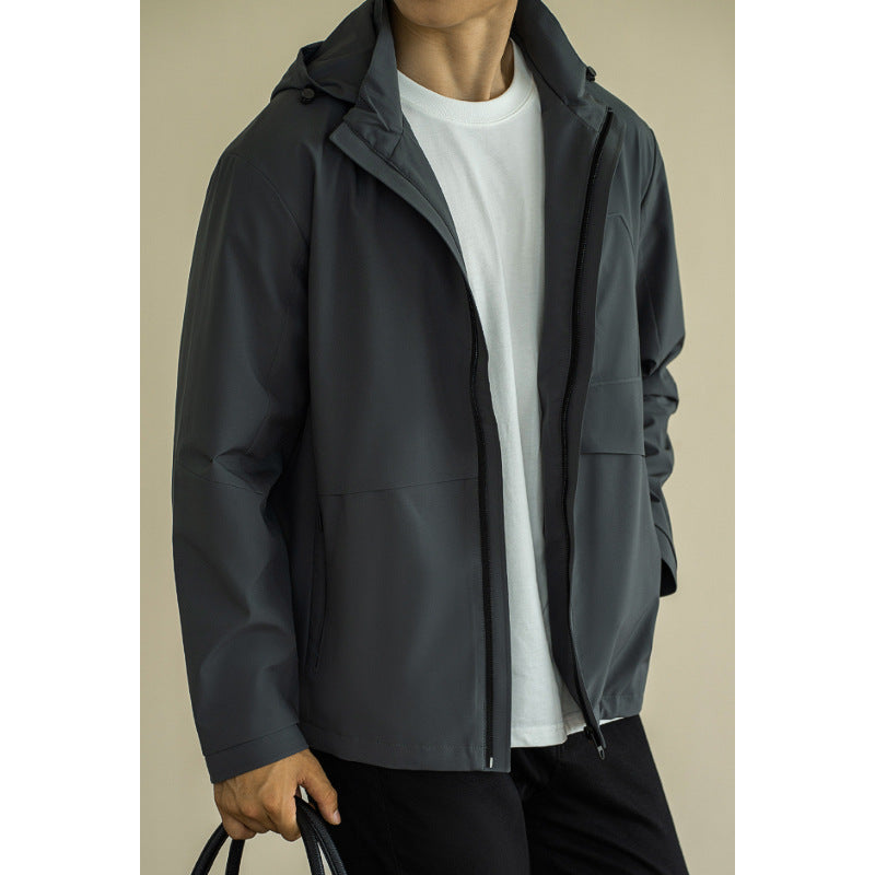 Outdoor Lightweight Men's Quick-drying Waterproof Fall Jacket