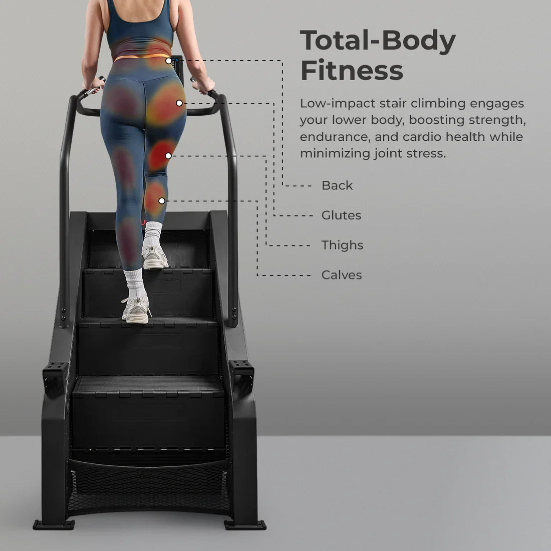 Premium Smart Stair Climber by Sunny Health & Fitness