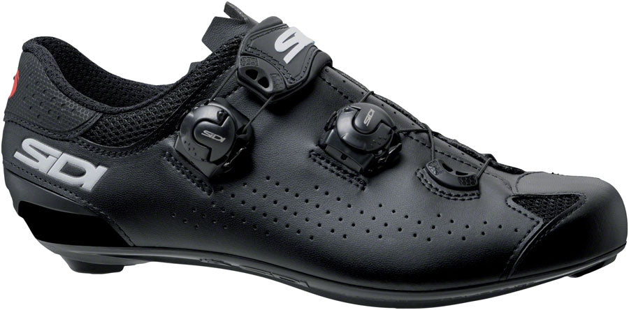 SIDI Genius 10 Road Shoes - Men's Black/Black 40.5