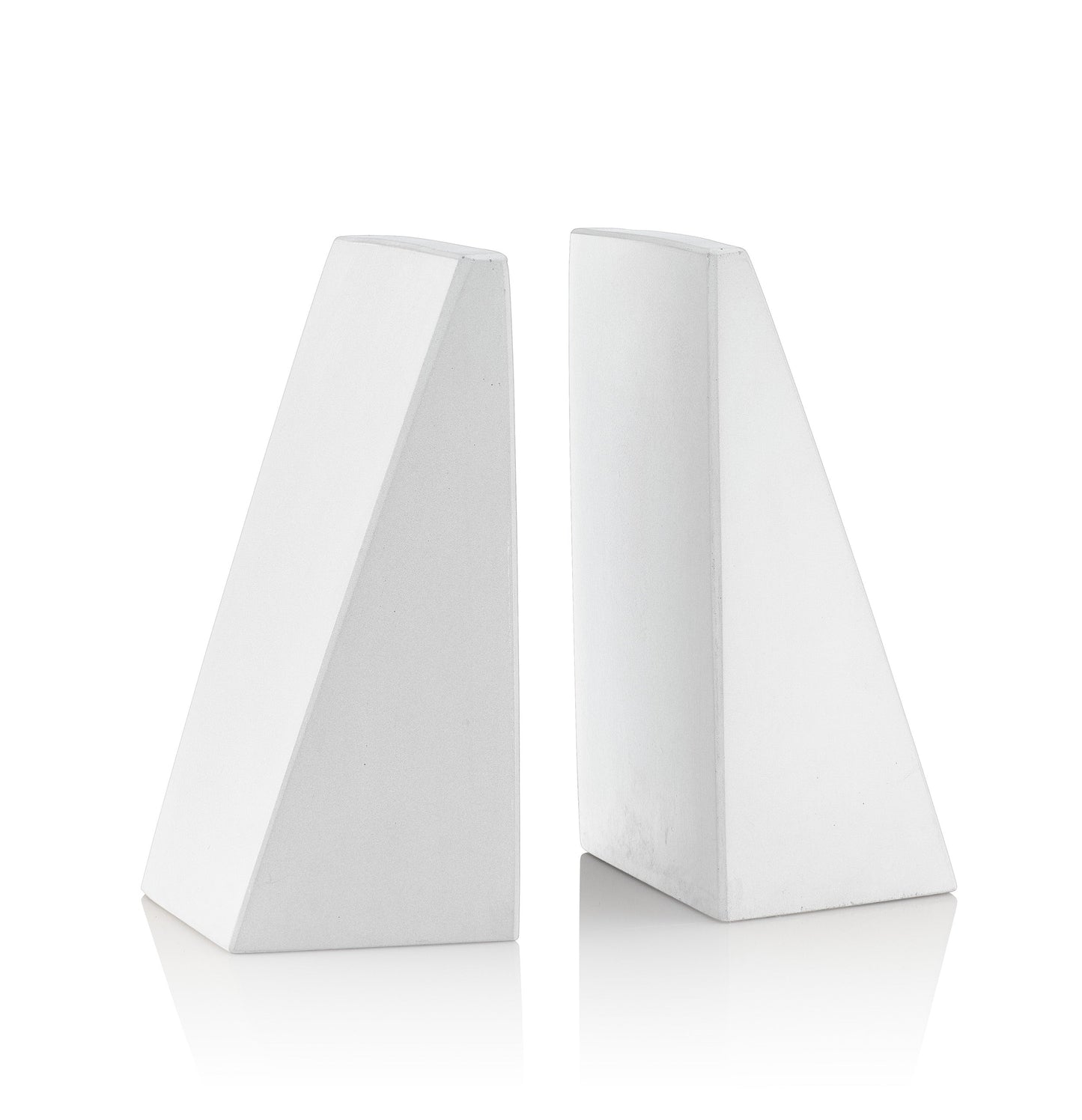 Concrete Angular Bookends: White