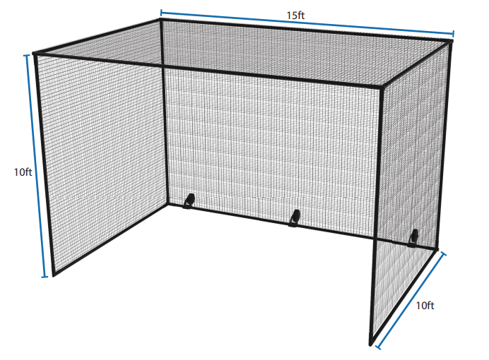 Batting Cages Inc Portable Backstop or Hitting Station