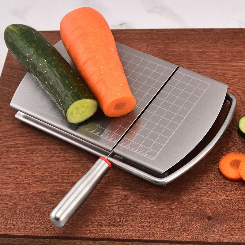Cheese Cutter Stainless Steel With Graduated Slicer Household Baking Tool Butter Cheese Divider