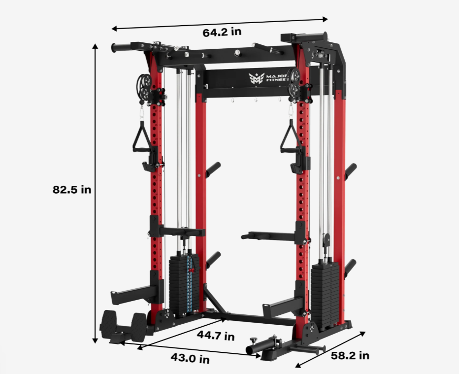 Major Fitness F22 Pro All-In-One Home Gym Power Rack
