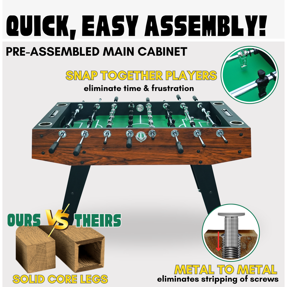 Freetime Fun "The Avenger" 56" Foosball Table