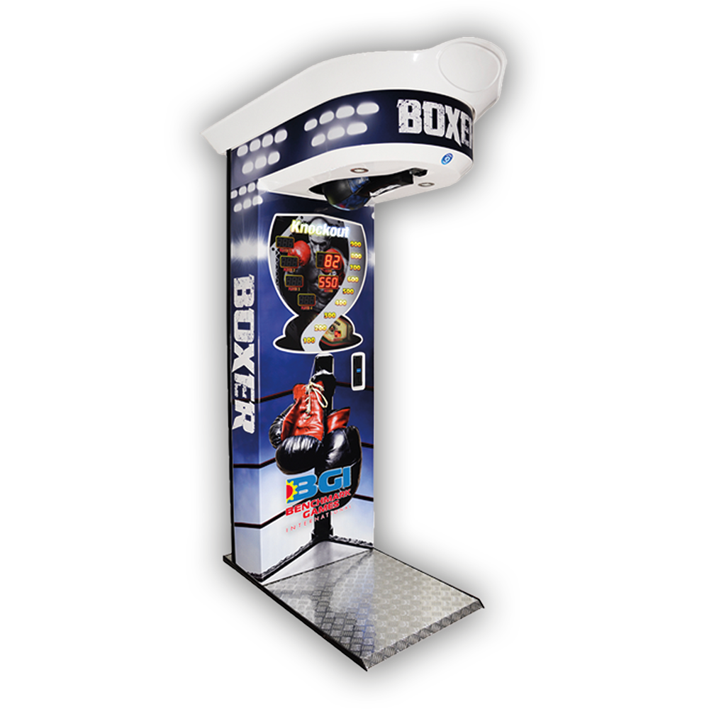 Standard Boxer Punching Game Machine by Benchmark Games