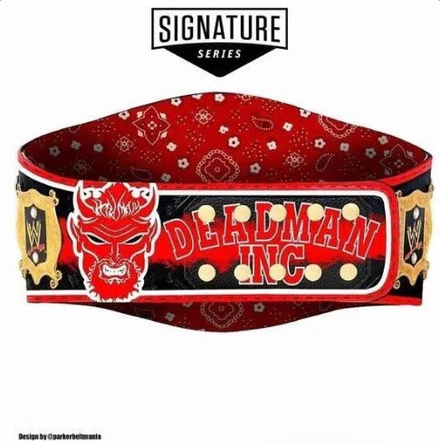 Undisputed UndertakerChampionship Signature Series Wrestling Belt Replica