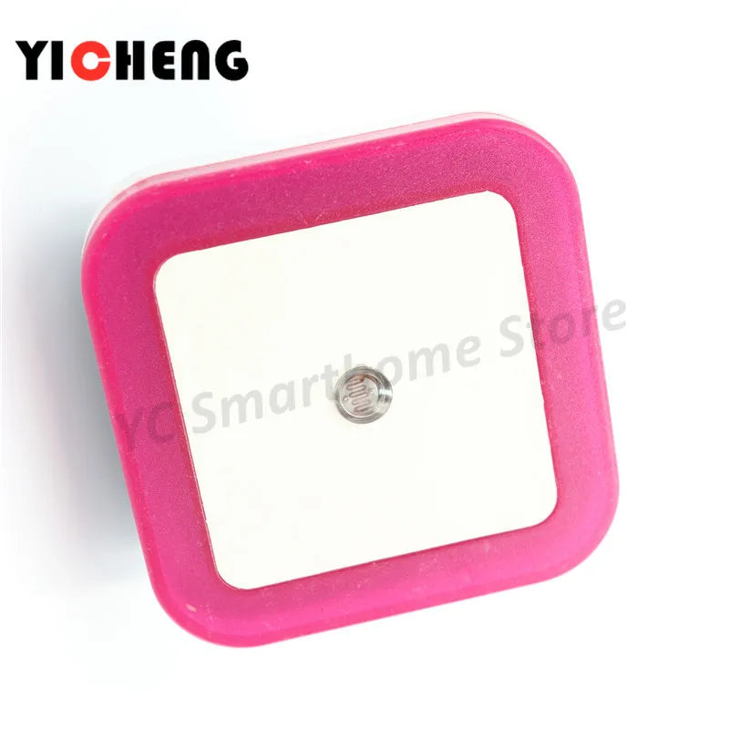 EU US Intelligent LED induction lamp square ring night lamp lamp night light decoration de maison himalayan salt lamp