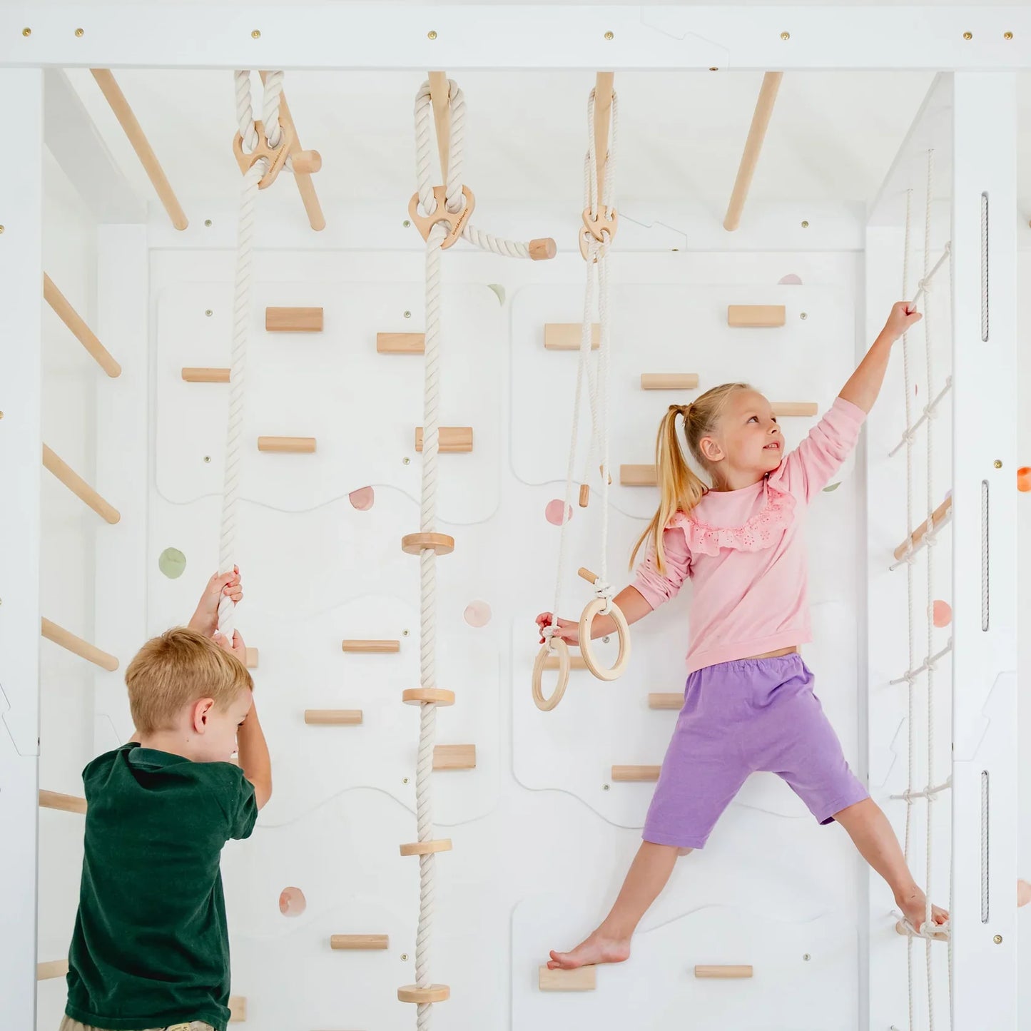 Climbing Playground by Wood and Hearts