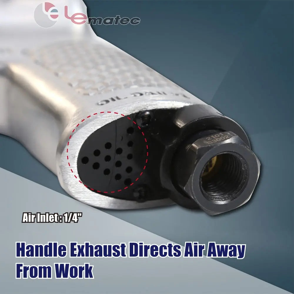 LE-D130 3/8" Reversible Air Drill – Lightweight Power Drilling