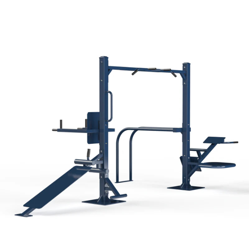 TriActive USA Eight-person Modular Series (MODU2) Outdoor Fitness Equipment