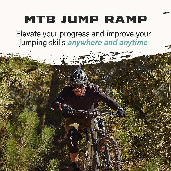 Ninja MTB Mono Table Top Jump Ramp - 2 Approach Ramps + Boost