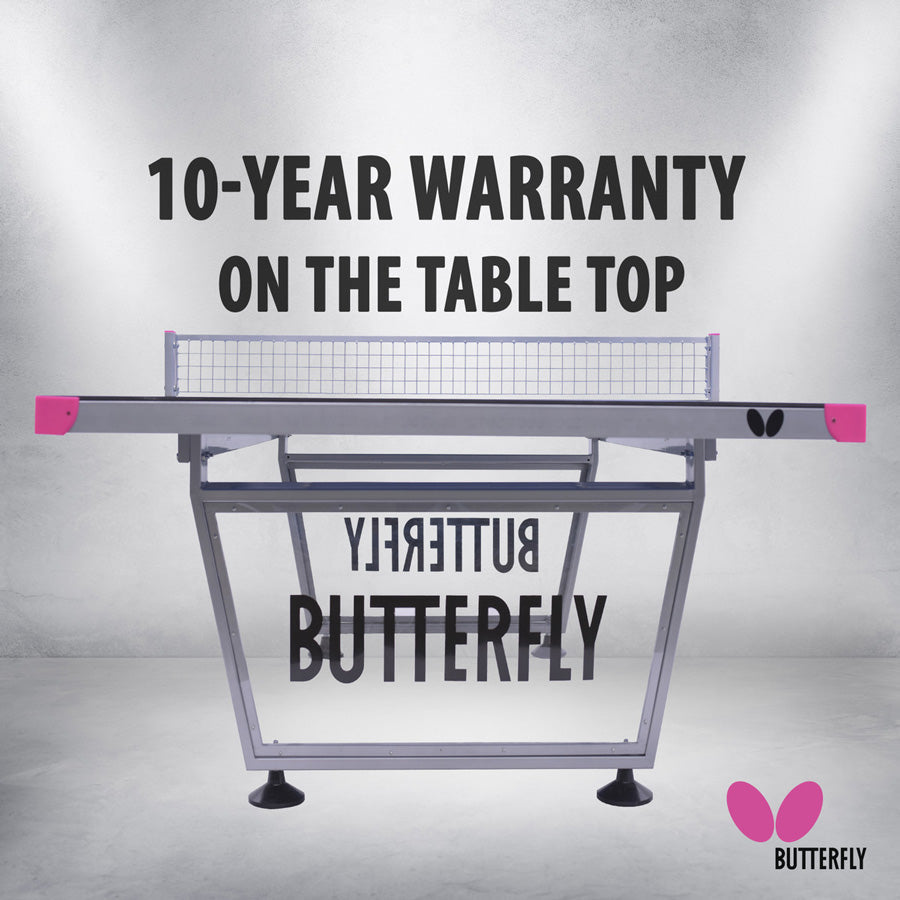 Butterfly Park Outdoor Ping Pong Table