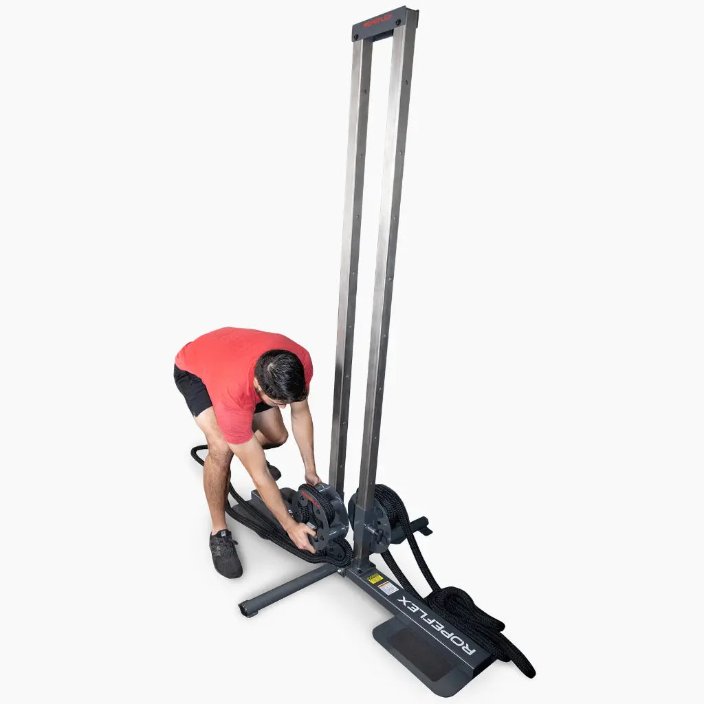 Ropeflex RX1500 Upright Multi-Drum Variable friction Infinity Rope Trainer