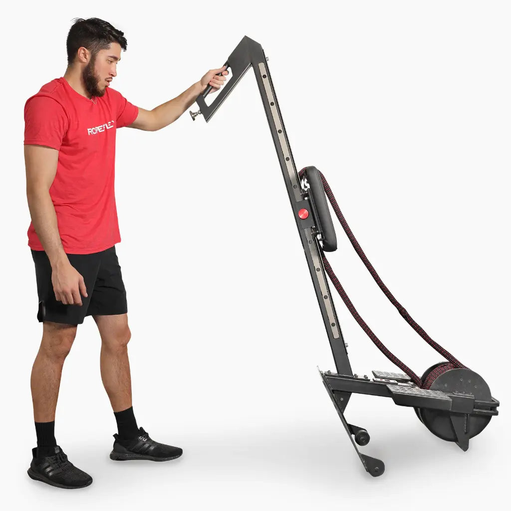 Ropeflex RX3200 Endless Rowing machine with multi-mode seat and DSS Progressive Resistance Technology for lower and upper body strength-cardio training