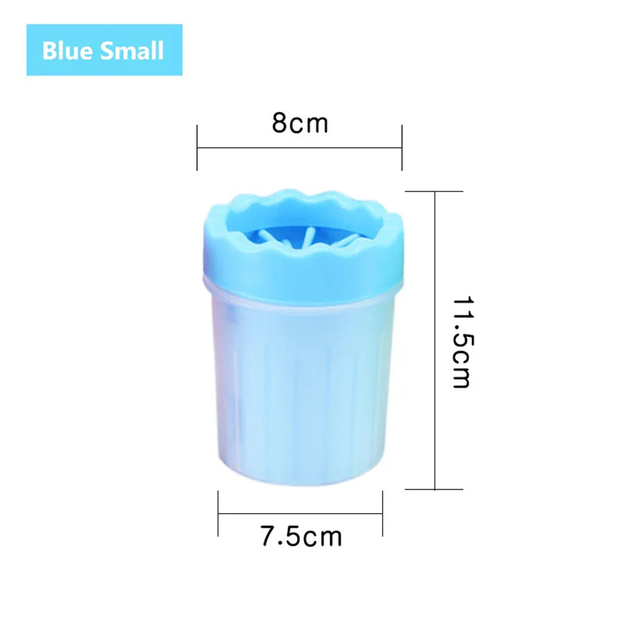 Pet Paw Cleaning Cup – Portable Silicone Dog & Cat Foot Washer | Removable Mud Cleaner (S/L/XL Sizes)