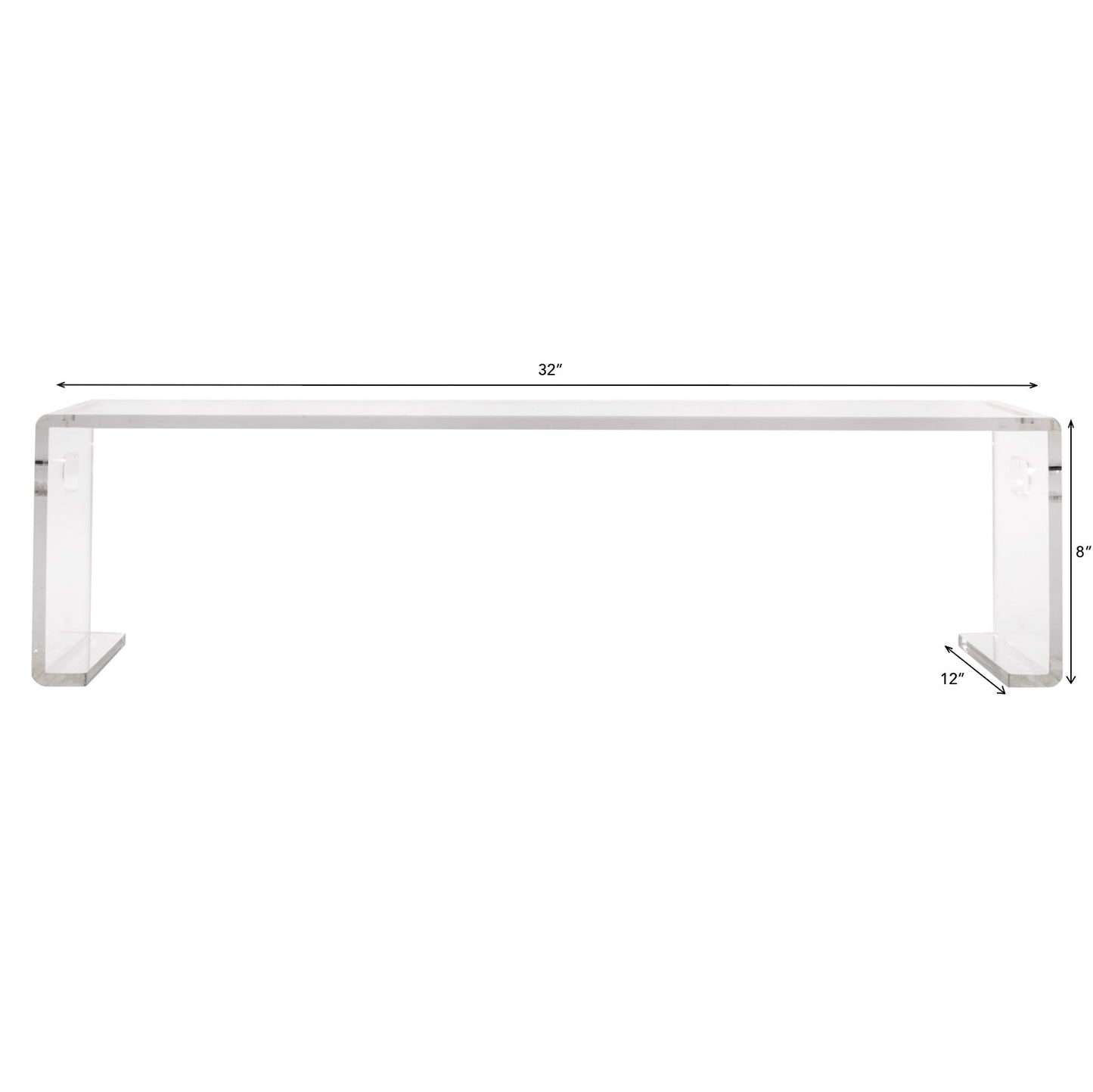 Acrylic Shoe Shelf